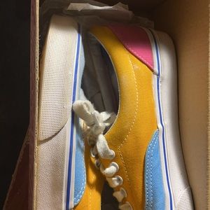 Multicolored vans